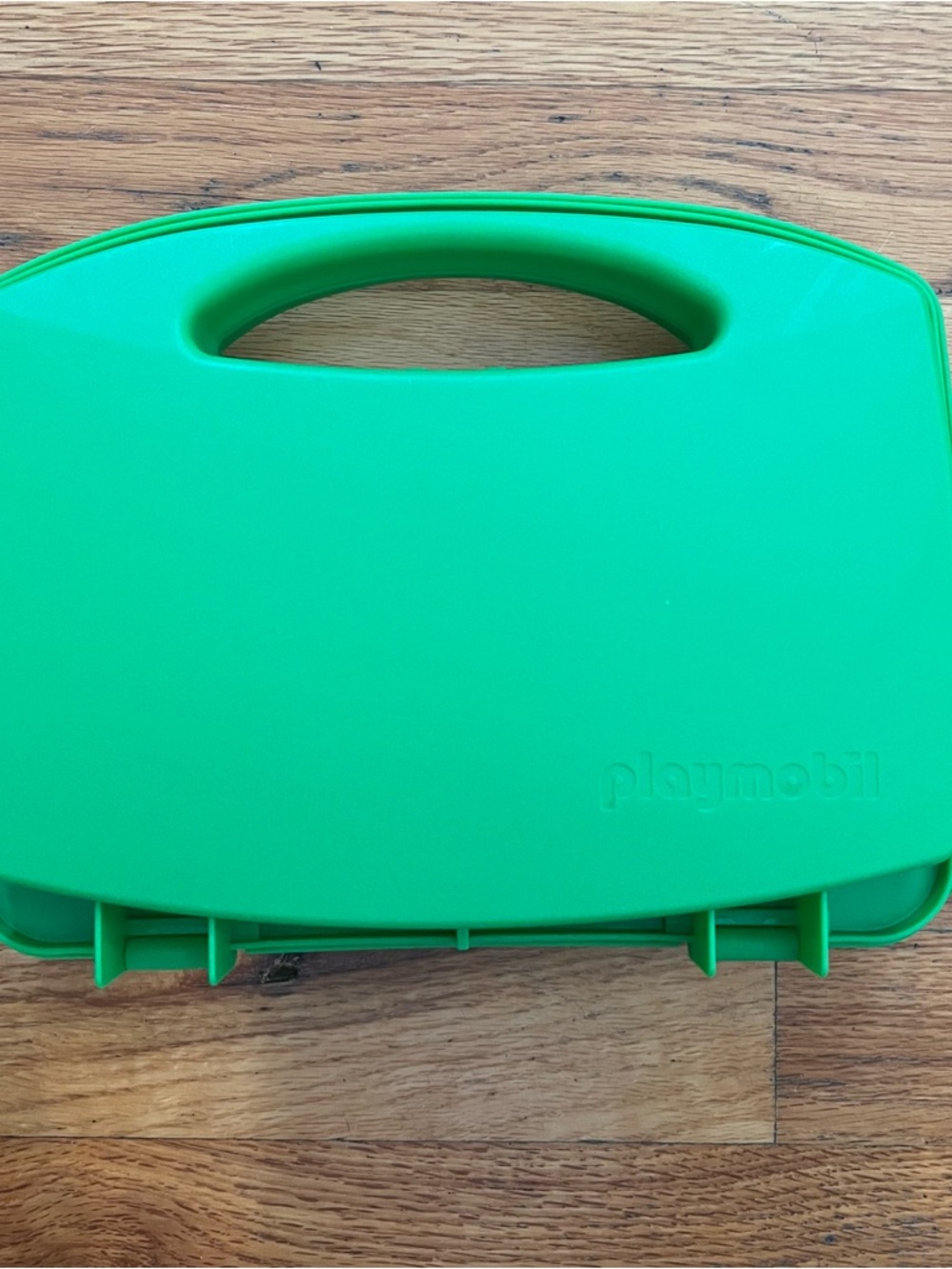 Playmobil Green Accessory Carrying Case Travel Organization - Picture 2 of 5